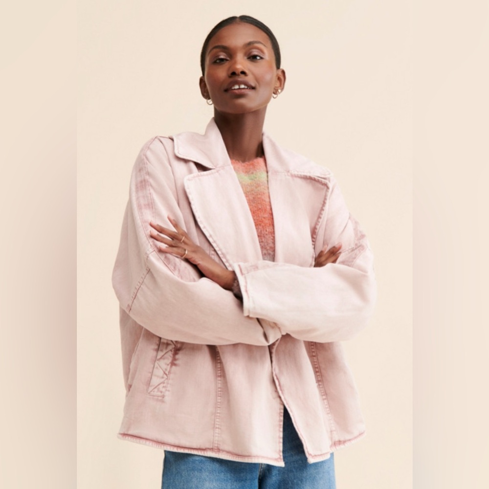 Lolo Denim Oversized Quilt Coat